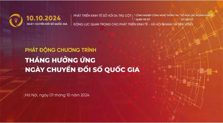 Bộ TT&TT phổ cập bộ nhận diện Ngày Chuyển đổi số quốc gia 2024